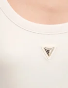 GUESS боди дамско от памук с еластан COLETTE бежово V4YP07 J1314