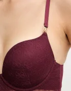 GUESS Боди NORA в черно от дантела с десен O5RM04 KCLB0