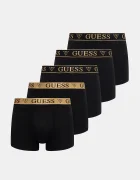 GUESS Боксерки (5 чифта) в черно U5BG64 KCD31