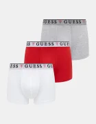 GUESS Боксерки BRIAN (3 чифта) мъжки в черно U97G01 KCD31