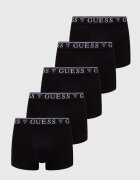 GUESS боксерки мъжки от памук с еластан 5 броя черни U4YG16 K6YW1