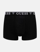 GUESS боксерки мъжки от памук с еластан BARNEY черни U4YF00 KCD31