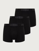 GUESS боксерки мъжки от памук с еластан JOE 3 броя черни U6BG08 K5375