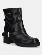 GUESS Боти BENJI в черно с дебел ток FLFIJI ELE10