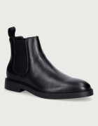 GUESS боти челси мъжки от кожа DOVA черни FMTDOV LEA10