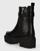 GUESS Боти челси YELMA в черно с платформа FL8YEA ELE10