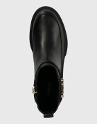 GUESS Боти челси YELMA в черно с платформа FL8YEA ELE10