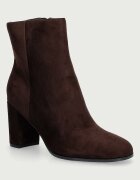 GUESS боти с дебел ток дамски BERKLIE кафяви FLFBER SUE10