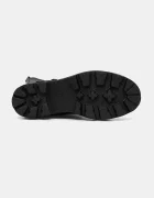GUESS Ботуши YANKY в черно с платформа FLFYNK ELE11