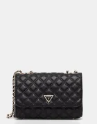 GUESS чанта crossbody дамска GIULLY черна HWQG96 73200