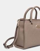 GUESS чанта crossbody дамска от имитация на кожа ANISE бежова HWPD99 16060