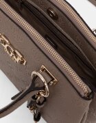 GUESS чанта crossbody дамска от имитация на кожа ANISE бежова HWPD99 16060