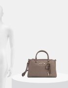 GUESS чанта crossbody дамска от имитация на кожа ANISE бежова HWPD99 16060