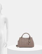 GUESS чанта crossbody дамска от имитация на кожа CHERYL бежова HWTQ97 20060