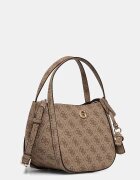 GUESS чанта crossbody дамска от имитация на кожа COLEEN бежова HWSG97 56050