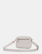 GUESS чанта crossbody дамска от имитация на кожа MERIDIAN бяла HWSG69 74140