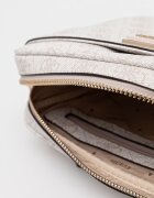 GUESS чанта crossbody дамска от имитация на кожа MERIDIAN бяла HWSG69 74140