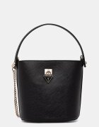 GUESS чанта crossbody дамска от имитация на кожа PATSIE черна HWZG99 19030