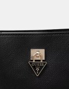 GUESS чанта crossbody дамска от имитация на кожа PATSIE черна HWZG99 19030