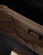 GUESS чанта crossbody дамска от имитация на кожа PATSIE черна HWZG99 19030