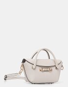 GUESS чанта crossbody дамска от имитация на кожа SOPHIA бяла HWBG99 13760