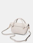 GUESS чанта crossbody дамска от имитация на кожа SOPHIA бяла HWBG99 13760
