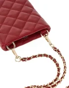 GUESS чанта crossbody за деца от имитация на кожа бордо J6BZ02 W3953