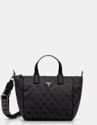 GUESS чанта дамска от имитация на кожа FOLLIE сива TWLB96 76019
