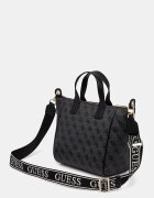 GUESS чанта дамска от имитация на кожа FOLLIE сива TWLB96 76019