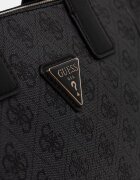 GUESS чанта дамска от имитация на кожа FOLLIE сива TWLB96 76019