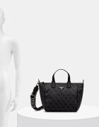 GUESS чанта дамска от имитация на кожа FOLLIE сива TWLB96 76019