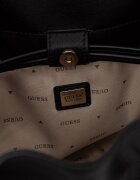 GUESS чанта дамска от имитация на кожа KARIMA черна HWNG22 49230