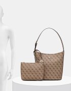 GUESS Чанта MERIDIAN в бежово HWSG69 74040