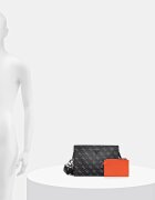GUESS чанта през рамо мъжка от имитация на кожа MILANO черна HMMILO P6157