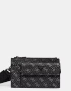 GUESS чанта през рамо мъжка от имитация на кожа MILANO черна HMMILO P6391