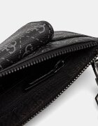 GUESS чанта през рамо мъжка от имитация на кожа MILANO черна HMMILO P6391