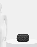 GUESS чанта през рамо мъжка от имитация на кожа MILANO черна HMMILO P6398