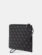 GUESS чанта през рамо мъжка от имитация на кожа MILANO черна PMBALO P5235