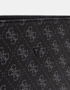 GUESS чанта през рамо мъжка от имитация на кожа MILANO черна PMBALO P5235
