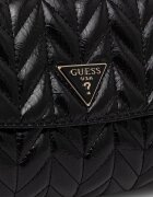GUESS чанта тип багета дамска от имитация на кожа CHERYL черна HWTQ97 20210