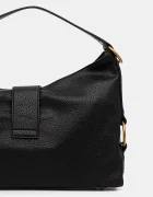 GUESS чанта тип хобо дамска от имитация на кожа CAMDEN черна HWBB93 08180
