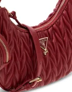 GUESS чанта тип хобо за деца от имитация на кожа бордо J6BZ23 W4033