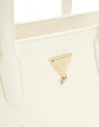 GUESS чанта tote за деца от имитация на кожа бежова J6BZ56 W5114