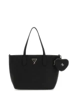 GUESS чанта tote за деца от имитация на кожа черна J6BZ56 W5114