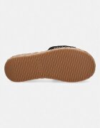 GUESS Чехли BINATA в черно с платформа FLJBIA FAL04