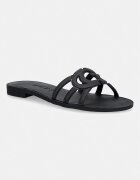 GUESS чехли с открити пръсти дамски ELYHO2 черни FLJHO2 ELE03