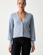 GUESS дамска жилетка с вискоза NINA синя W6YR14 Z0955