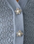 GUESS дамска жилетка с вискоза NINA синя W6YR14 Z0955