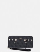 GUESS дамски портфейл от имитация на кожа LEONA сив SWSG99 17146