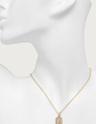 GUESS дамско колие от неръждаема стомана CRYSTAL LOVE JUBN06.353JW